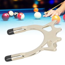 Billiard High Short Bridge Head Pool Sticks Screwon Cross Rest Holder Head