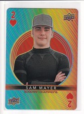 Sam Mayer 2022 Upper Deck Goodwin Champions Playing Cards Two of Hearts
