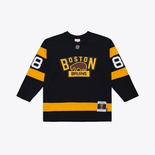 Boston Bruins David Pastrnak Mitchell & Ness Black 2015/16 NHL Power Play Jersey