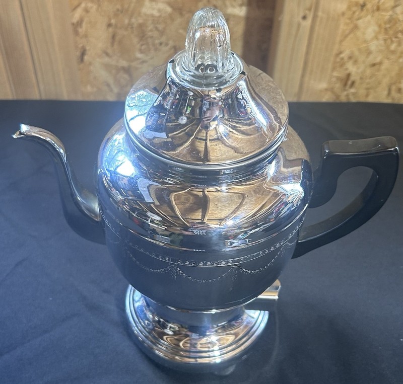 vintage Farberware electric coffee percolator 1940s Untested No Cord