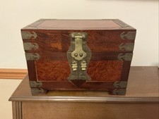 Chinese Antique Style Hardwood Jewelry Box