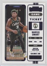 2022-23 Panini Contenders Purple Game Ticket 6/25 Marcus Smart #3 08ee