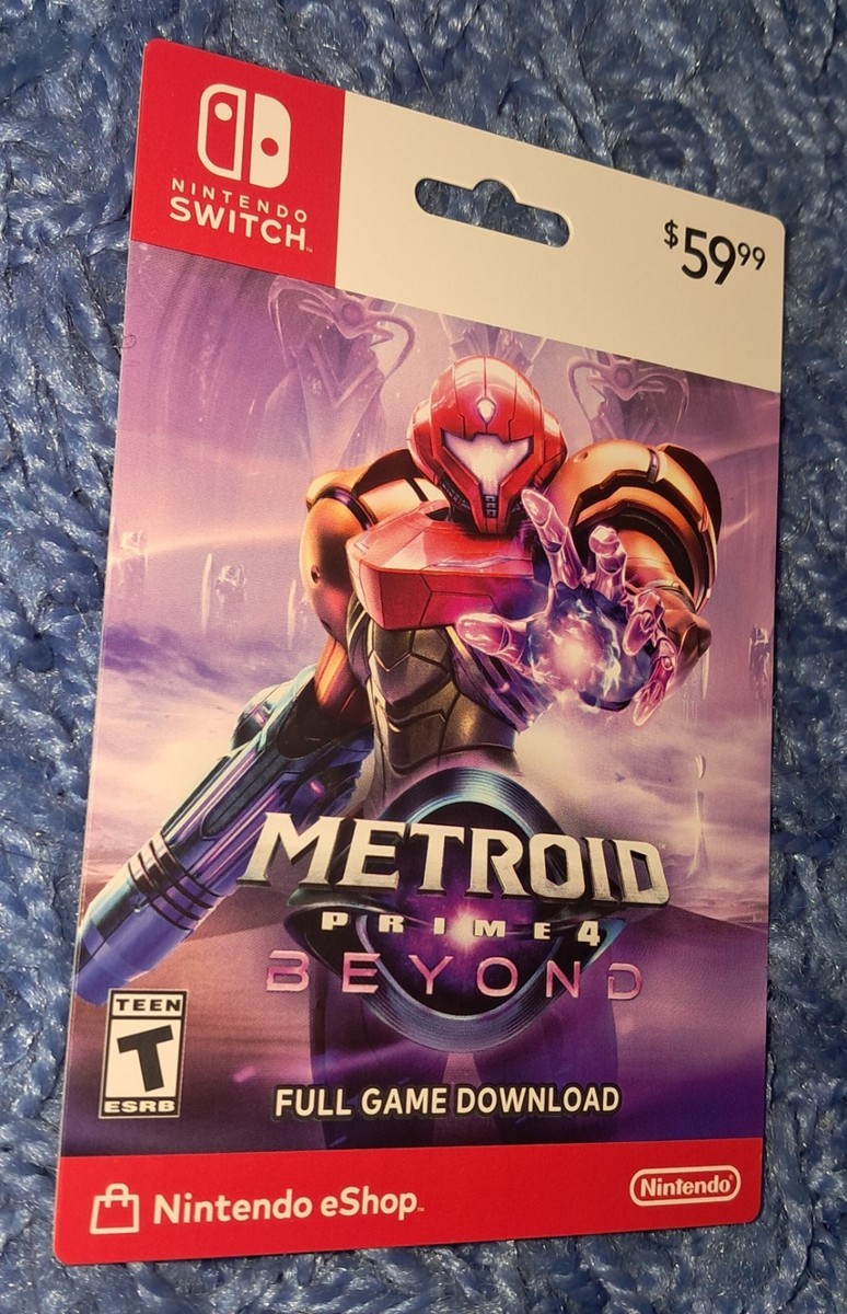 READ** Metroid Prime 4 Beyond Nintendo Switch Collectible NO VALUE