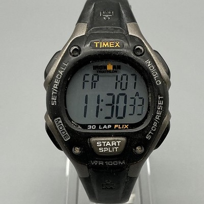 Timex Ironman Triathlon Women Watch 32mm Digital 30 Lap FLIX