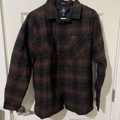 volcom flannel medium Jacket