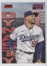 2022 Topps Stadium Club Dynasty and Destiny Red Mookie Betts #5A 3t1