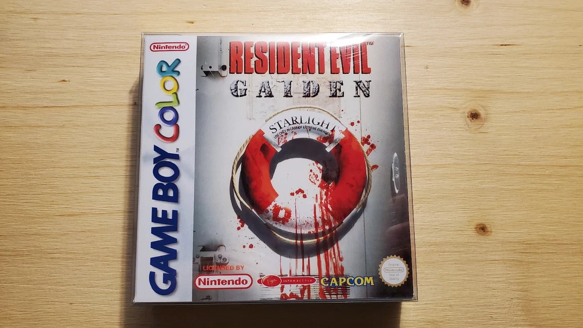 Affiche Resident Evil Gaiden Game Boy 2002 – Originale, Multicolore, Neuf