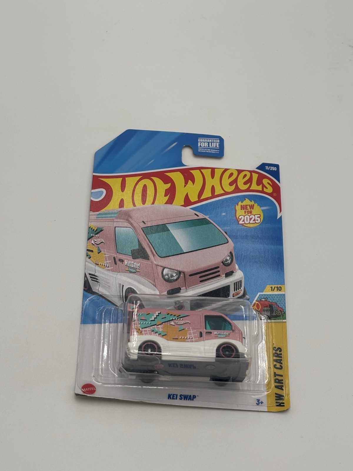 2025 Hot Wheels KEI Swap Pink 11/250 HW Art Cars 1/10