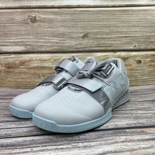 Mens Size 12 Used TYR L-1 Lifter Shoes Blue Weightlifting Gym Sneakers