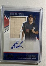 2018 Panini USA Baseball Stars & Stripes - USA Silhouettes Signatures Raynel...