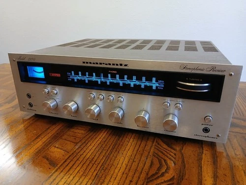 MARANTZ 2230 VINTAGE STEREO RECEIVER-SERVICED, LED, TESTED, WORKING-NO FM STEREO