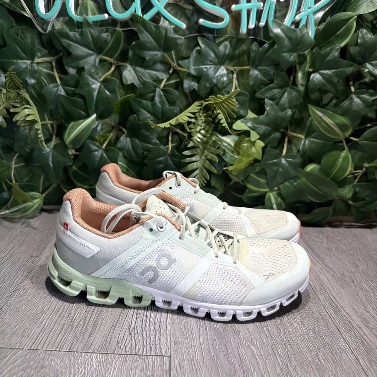 On Cloudflow Aloe/White for sale | eBay
