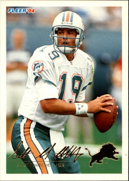 1994 Fleer #154 Scott Mitchell - FB