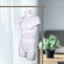 Manichino maschile Appendiabiti Torso di moda per spettacoli commerciali
