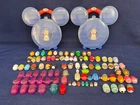 DISNEY TSUM TSUM LARGE COLLECTION OF SQUISHIES & 2 MICKY MOUSE CASES