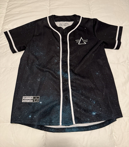 Gryffin Gravity 2020 Galaxy Baseball Jersey EDM Authentic