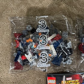 Lego Marvel Iron Man 76077 - Bags 1 And 2 Sealed Just Mech & 2 Figs