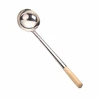Large Stainless Steel Soup Ladle - Wok Ladle - Hot Pot Ladle - 45cm Length