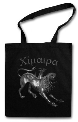 CHIMERA STOFFTASCHE Chimäre Dämon Mantikor Greif Löwe Mythology Lion