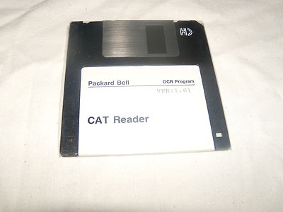 Packard Bell CAT Reader Ver: 1.61 on 3.5 floppy disk
