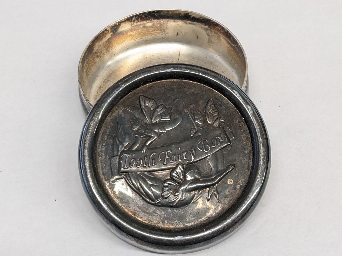 Antique silver hotsell tooth fairy box