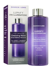 LUMIFY Eye Illuminations Cleansing Water & Eye Makeup Remover, 5.4 fl. oz.