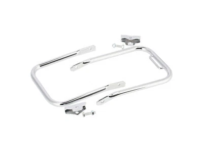 EAO Gepäckträger mit Widerlager, langer Stützbügel, verchromt - für Simson S50, S51