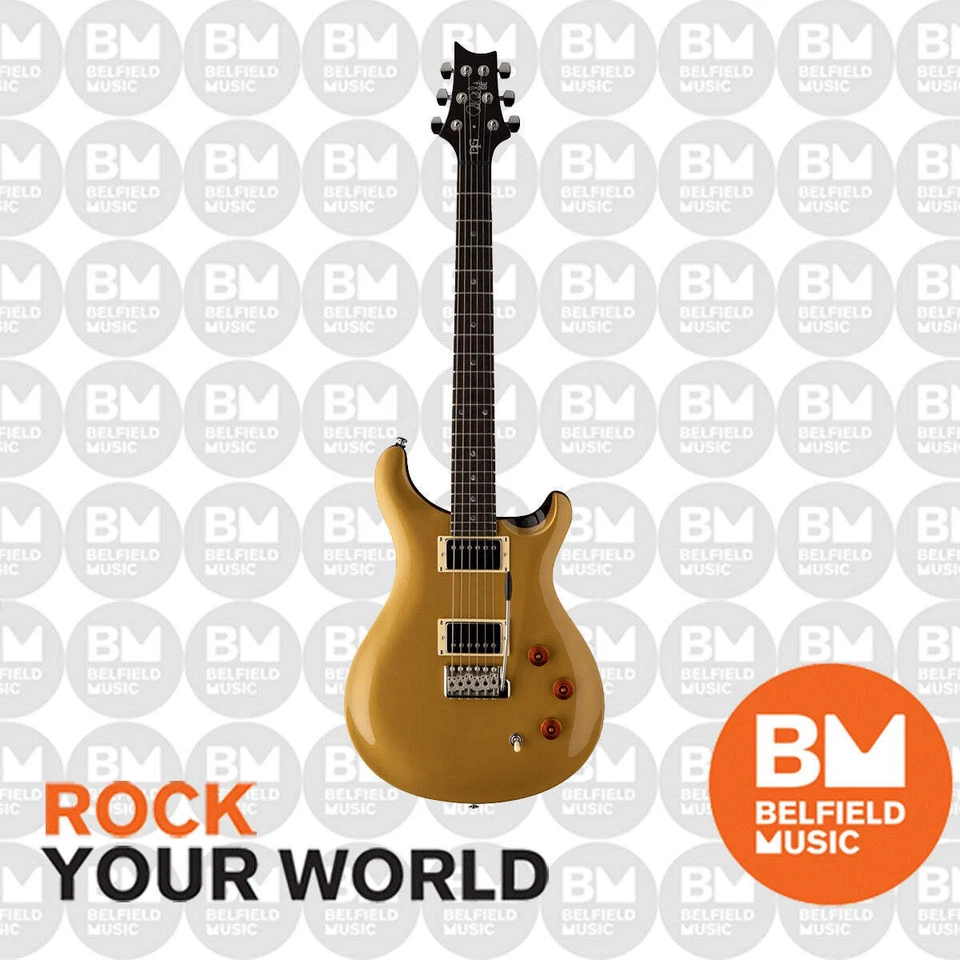 PRS Paul Reed Smith SE DGT David Grissom Signature Electric Guitar Gold Top - image 1 of 4