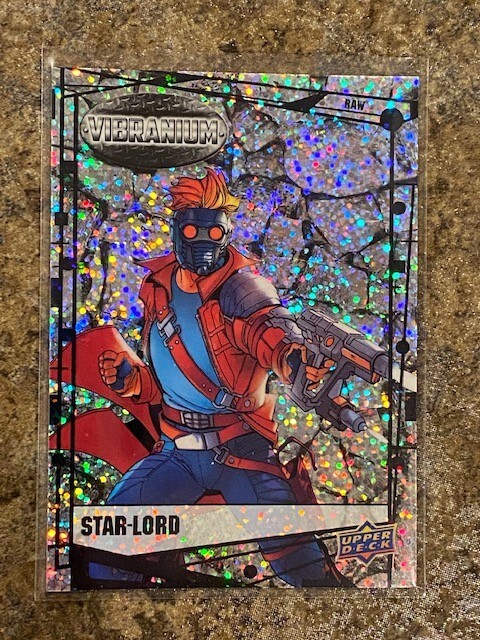 2015 Marvel Vibranium Raw Insert #13 STAR-LORD Combo Shipping😍😍*