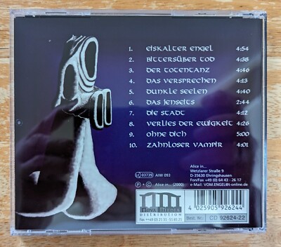Mondsucht- Willkommen Im Jenseits CD- GOTH! DARKWAVE! ALICE IN