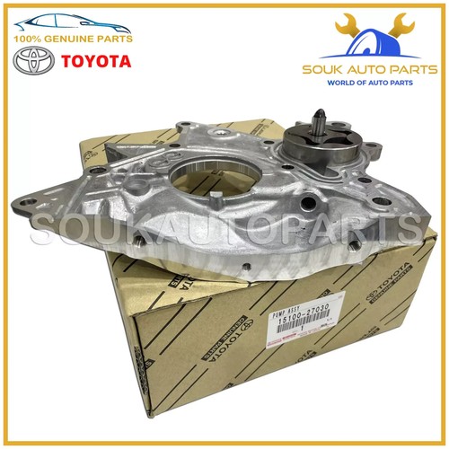 15100-27030 POMPA ORIGINALE TOYOTA ASSY, OLIO 1CD-FTV OEM RAV4 COROLLA - Foto 4 di 5