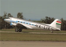 Postcard Airline MALEV HA-LIX Lisunov 2T CC9.