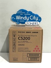 Genuine Ricoh Savin Lanier C5200 C5210 Magenta 828424 Toner Cartridge 24K Pages