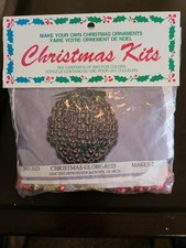 Vintage Merri Mac Enterprises Christmas Kits. Globe Red 207-30d