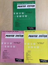 Songs for the Organ with the Pointer System THREE BOOKS FREE SHIPPING
