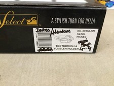 Delta Select 69156-SN SATIN Nickel Toothbrush Tumbler Holder