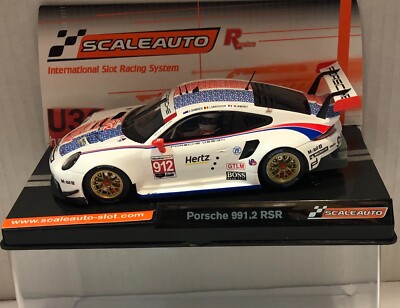 Slot Car scaleauto SC-6247R Porsche 991.2 Rsr GT3 #912 24H Daytona 2019 Bamber