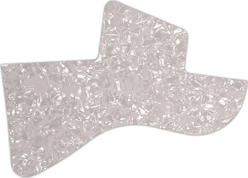 WD Custom Pickguard For Gibson Les Paul Junior Special Humbucker #28 White Pe...
