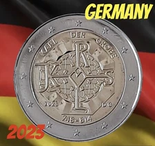 Germany 🇩🇪 Coin 2€ Euro 2023  1275th Anniversary of the Birth of Charlemagne