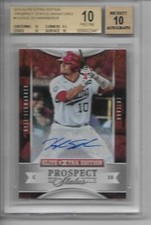 Kyle Schwarber 2015 Elite STATUS BGS PRISTINE Gem Mint 10 RC Auto /25 Autograph