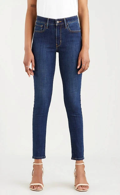 Jean Levis Mujer 721 High Rise Skinny Blue Story Performance