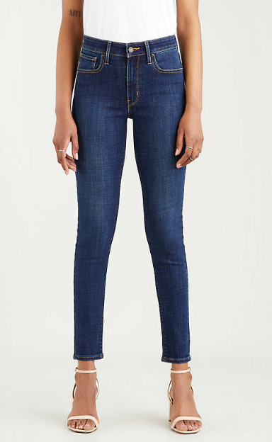 Women's Levi’s® 721 High Rise Skinny Jeans 'Blue Story Dark Indigo'