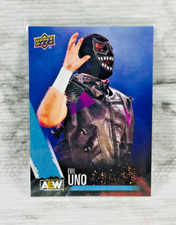2021 UPPER DECK AEW FIRST EDITION #59 EVIL UNO (BLUE) BASE SET CARD!