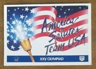 LOT OF 5 BARCELONA 1992 OLYMPICS TEAM USA RESPONSE POSTCARDS - UNUSED, UNPOSTED — photo 2
