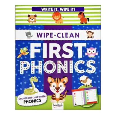 A4 Wipe Clean First Phonics Booklet