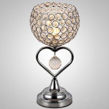 Modern Crystal Table Lamp Bedroom Bedside Light Fixtures Creative table lamp