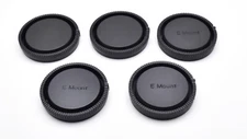 Unbranded Sony E Mount (Nex) Rear Lens Cap Lot Qty-5 (#T1752)