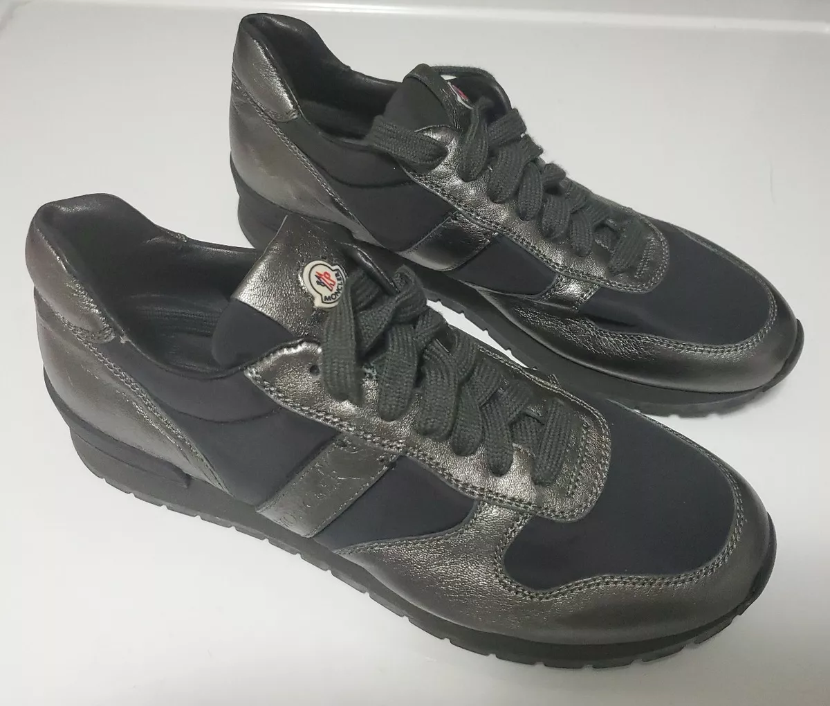 Moncler best sale camo trainers