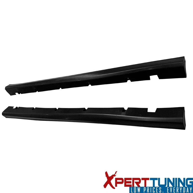 Fits 11-23 Dodge Charger SRT Style Unpainted Side Skirts Rocker Panels PP Foto 3 de 4