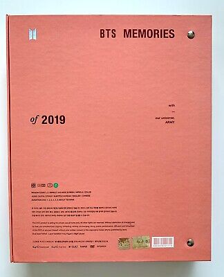 BTS Memories of 2019 DVD Full Set with JUNGKOOK Photocard +